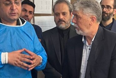 سیدعباس صالحی به عیادت محمدعلی بهمنی رفت