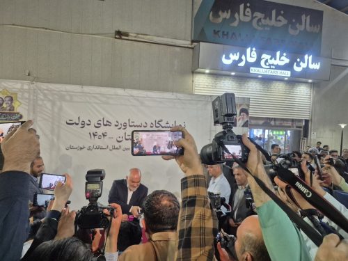 آیین افتتاحیه نمایشگاه دستاوردهای دولت/ استاندار خوزستان؛ موالی زاده